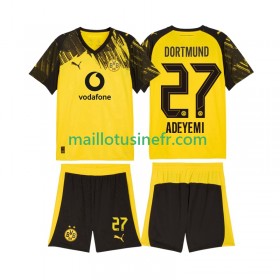 Maillot de Foot Borussia Dortmund Karim Adeyemi 27 Domicile 2025-26 - Enfant